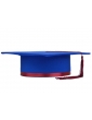 Cherry Blue Graduation Cap